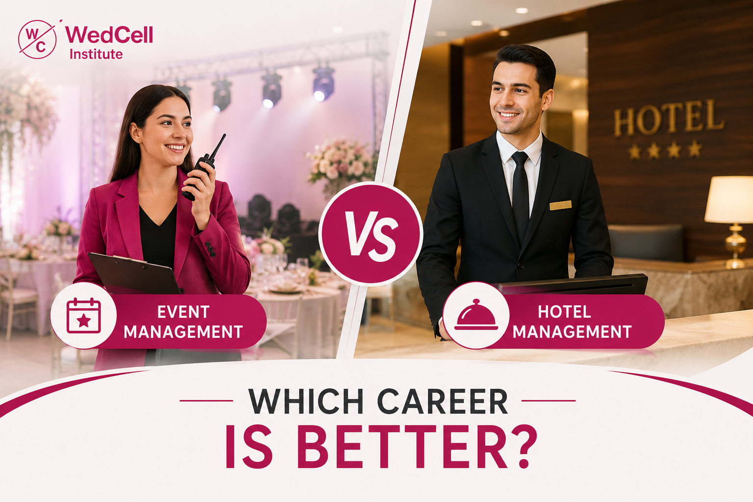 Event Management vs Hotel Management: Which Career Is Better?