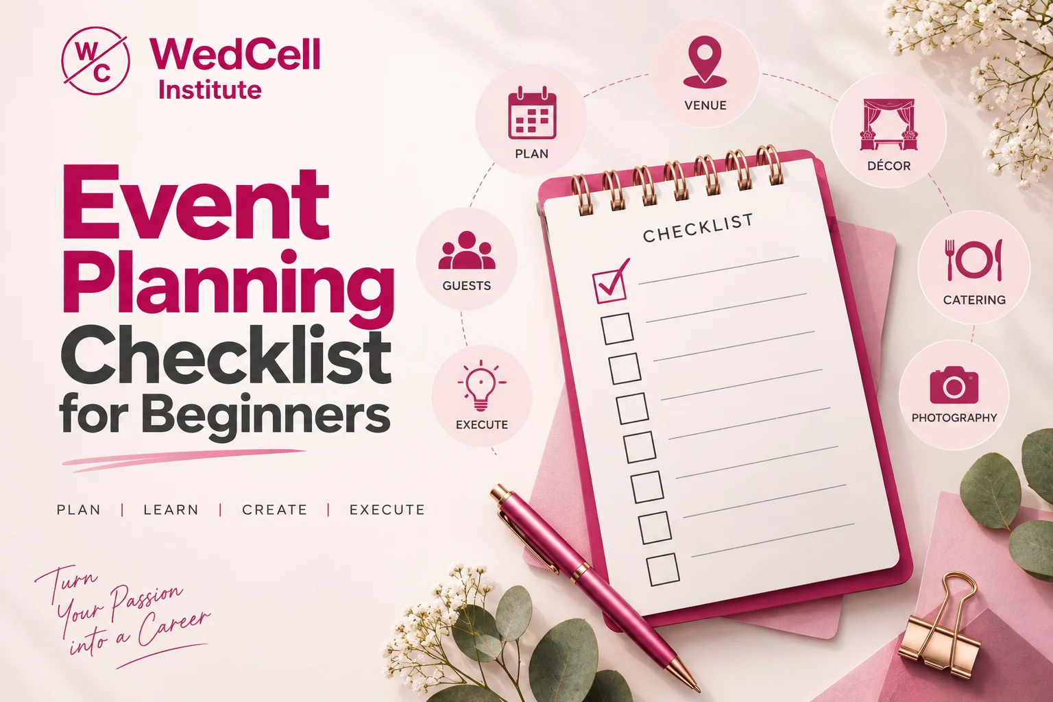 Event Planning Checklist for Beginner
